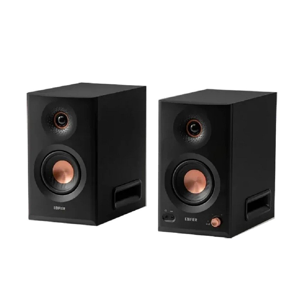 Edifier MR5 Black {10 Вт x 2 + 15 Вт x 2 + 30 Вт x 2 (110 Вт); 46 Гц - 40 кГц; входы: XLR, TRS, RCA, AUX; Bluetooth V6.0; Сертификация Hi-Res Audio и Hi-Res Audio Wireless}