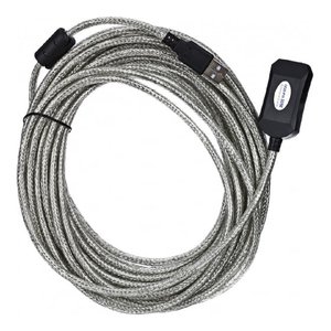 Aopen Кабель-адаптер USB2.0-repeater, удлинительный активный <Am-->Af> 10м (ACU823-10M) [6938510851321]