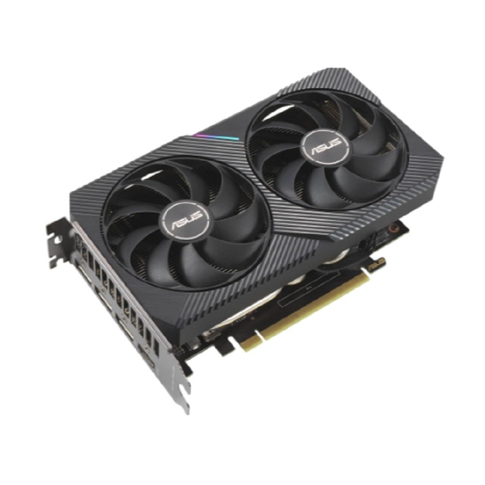Видеокарта ASUS GeForce RTX3060 Dual OC Edition 12GB GDDR6 192bit 3*DP/HDMI (DUAL-RTX3060-O12G-V2) RTL