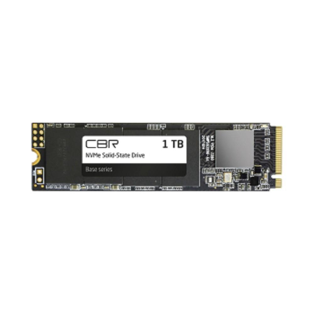 CBR SSD-001TB-M.2-BS24b, Внутренний SSD-накопитель, серия "Base", 1024 GB, 1TB, M.2 2280, PCIe 3.0 x4, NVMe 1.3, 3D TLC NAND, R/W speed up to 3300/2900 MB/s, TBW (TB) 500, OEM