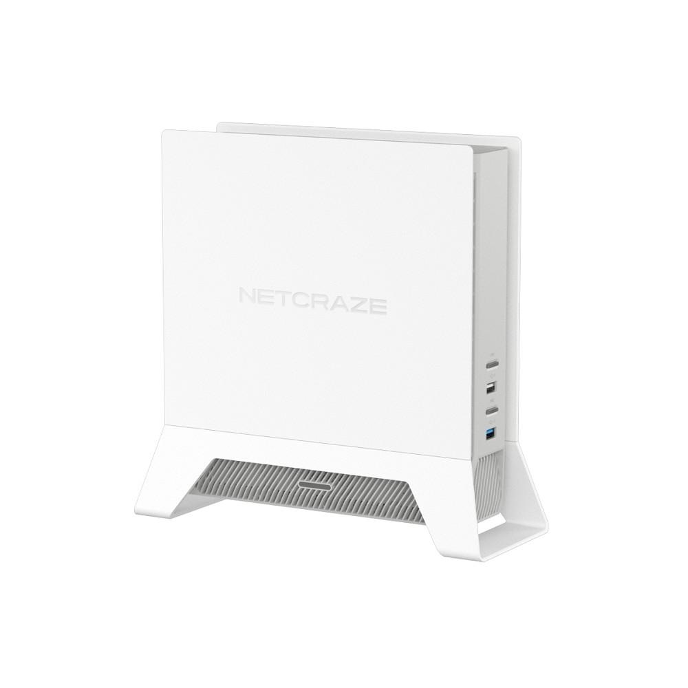 Netcraze Titan SE (NC-4210) Мультигигабитный интернет-центр Wi-Fi 7 BE7200, управляемым коммутатором 2x2,5 Гбит/с, 3х1 Гбит/с, DSL, USB 3.2 и 2.0, (M.2 NVMe)