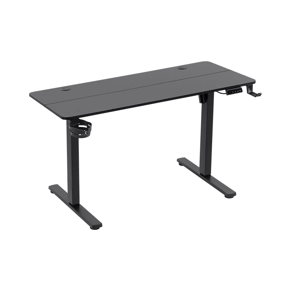 Defender Игровой компьютерный стол Saturn черн,регулир.высота 71-118см, 64019