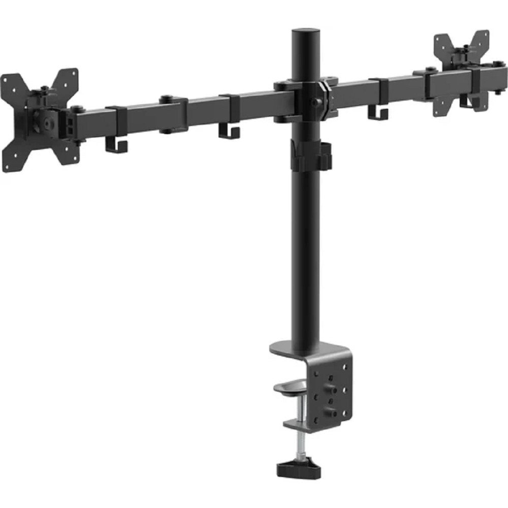 Кронштейн для монитора Filum FL-DM001DB двойной, VESA: 75x75/100x100, для диагонали 10"-32", два типа крепления, макс. нагрузка 10кг, черный (1094479)