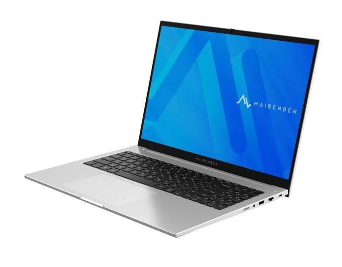 Ноутбук Maibenben M16B-R574UM 16" WUXGA IPS, AMD R5-7430U, 8Gb, 512Gb SSD, Linux, серебристый (M16B-R574UM0B14LS3E10)