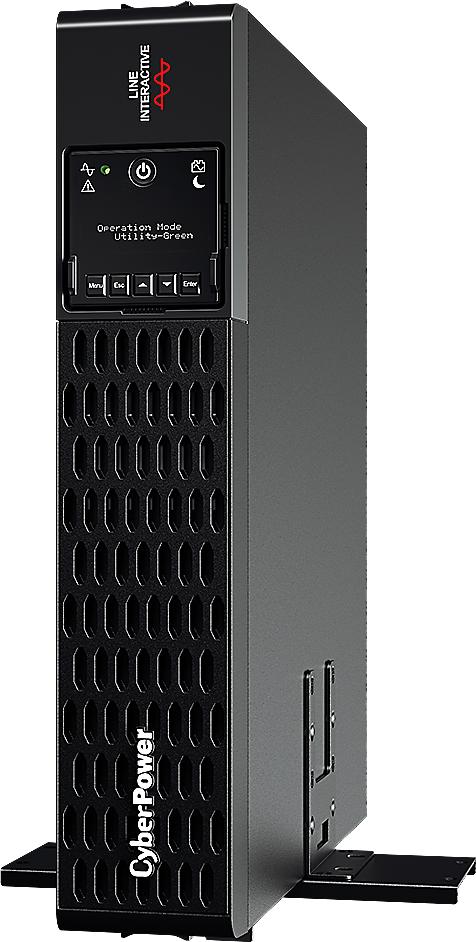 Источник бесперебойного питания/ UPS CyberPower PR1000ERTXL2U NEW Line-Interactive 1000VA/1000W USB/RS-232/EPO/Dry/SNMPslot (10 х IEC С13)   (12V / 7AH х 4)