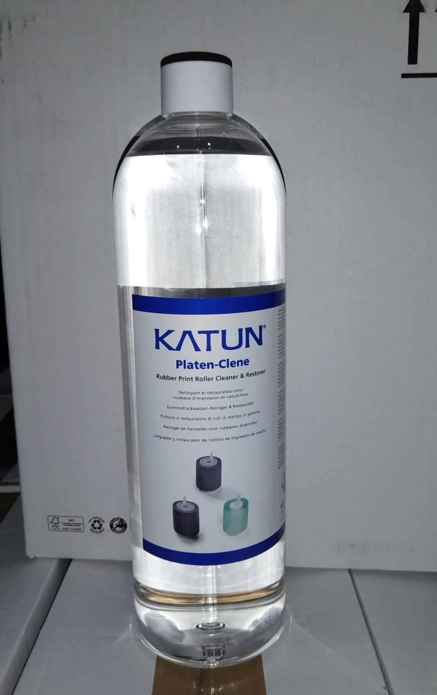 NEW Средство для очистки и восстановления резиновых поверхностей Platenclene (Katun) флакон/1л., 56393