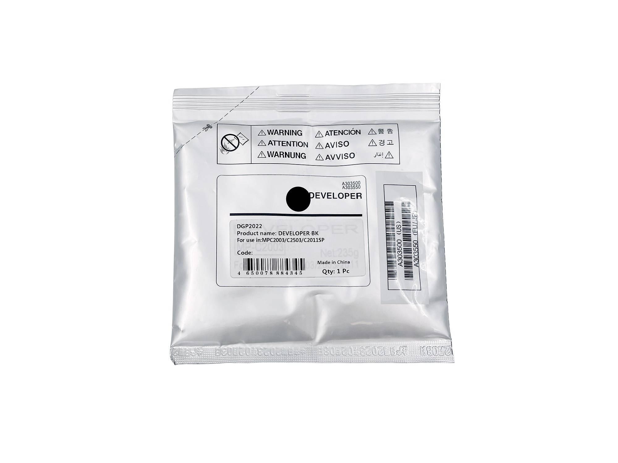 Девелопер для RICOH MPC2003/C2503/C2011SP (Black, 235г) CET, DGP2022
