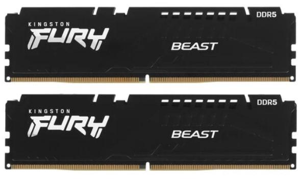 Модуль памяти DIMM 32GB (16GBx2) DDR5-6000 KF560C30BBEK2-32 KINGSTON
