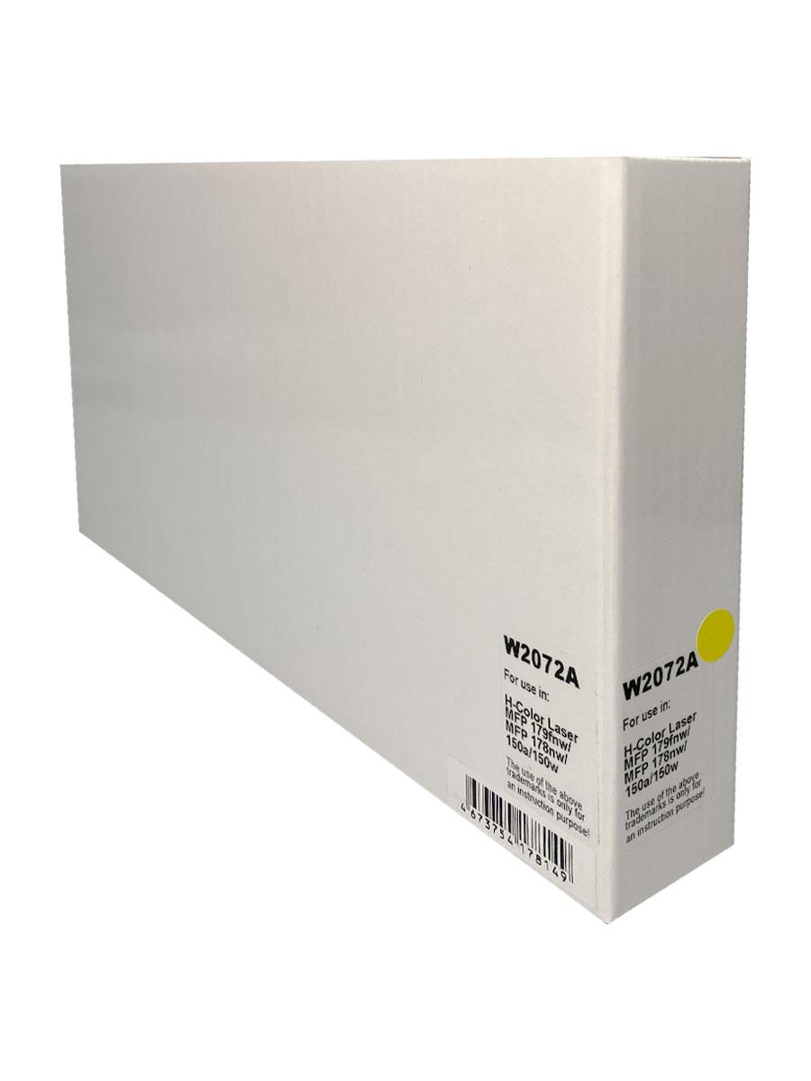 Картридж для HP Color LJ 150/MFP178/ MFP179 W2072A (117A) желтый (0,7К) (compatible)