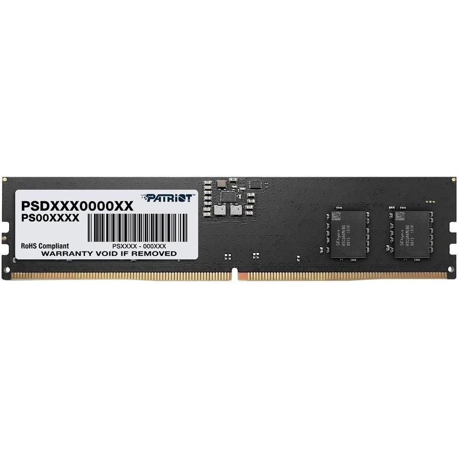 Patriot DDR5 DIMM 8Gb 5600MHz PSD58G560041 Signature RTL PC5-44800 CL46 ECC 288-pin 1.1В single rank