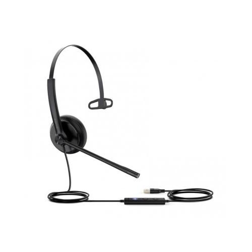YEALINK UH34 Mono UC Гарнитура проводная, черный, UH34 MONO UC