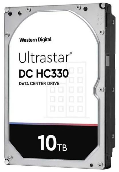Жесткий диск Western Digital Ultrastar DC HС330 HDD 3.5" SATA 10TB, 7200 rpm, 256MB buffer, 512e/4kN, 0B42266, 1 year, WUS721010ALE6L4