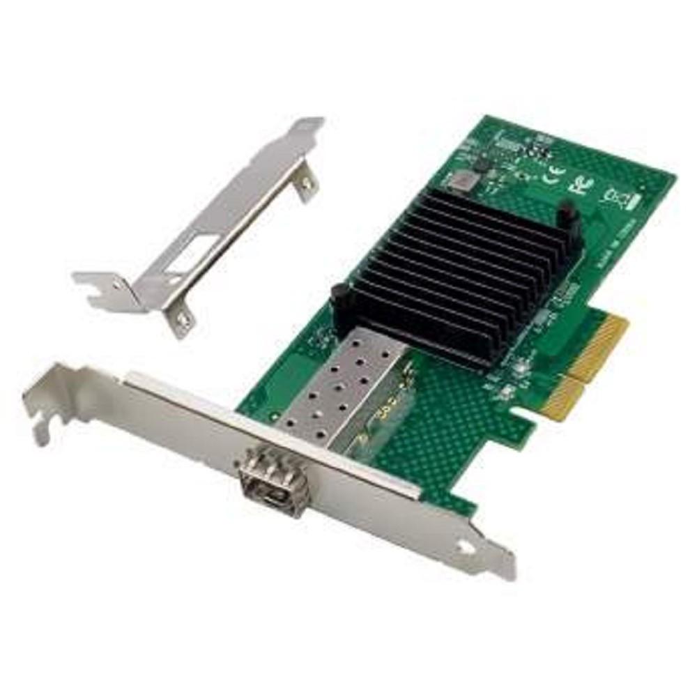 ORIENT XWT-INT520PE4 SFP, Сетевая карта PCI-Ex4 v2.0 1xSFP+ 10GbE Server NIC, Intel 82599EN chipset, 10/1 Гбит/с, 2 планки крепления в комплекте