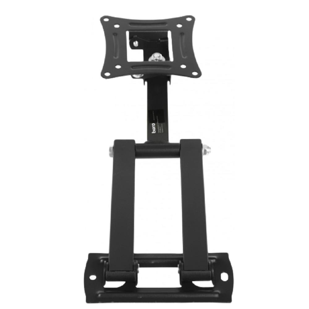 Кронштейн для телевизора Buro FL2S, 15-29", настенный, поворотно-выдвижной и наклонный, черный [bm13a71ts3], BM13A71TS3