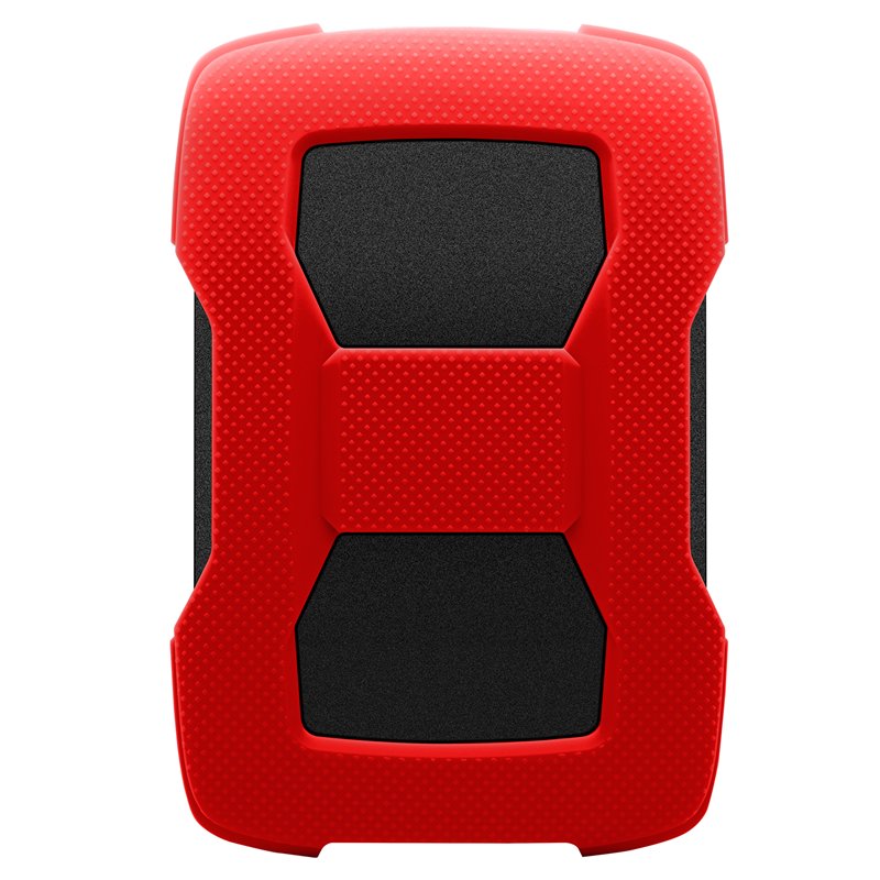 Внешний жесткий диск/ Portable HDD 2TB ADATA HD330 (Red), Silicone, USB 3.2 Gen1, 133x89x16mm, 190g /3 года/, AHD330-2TU31-CRD