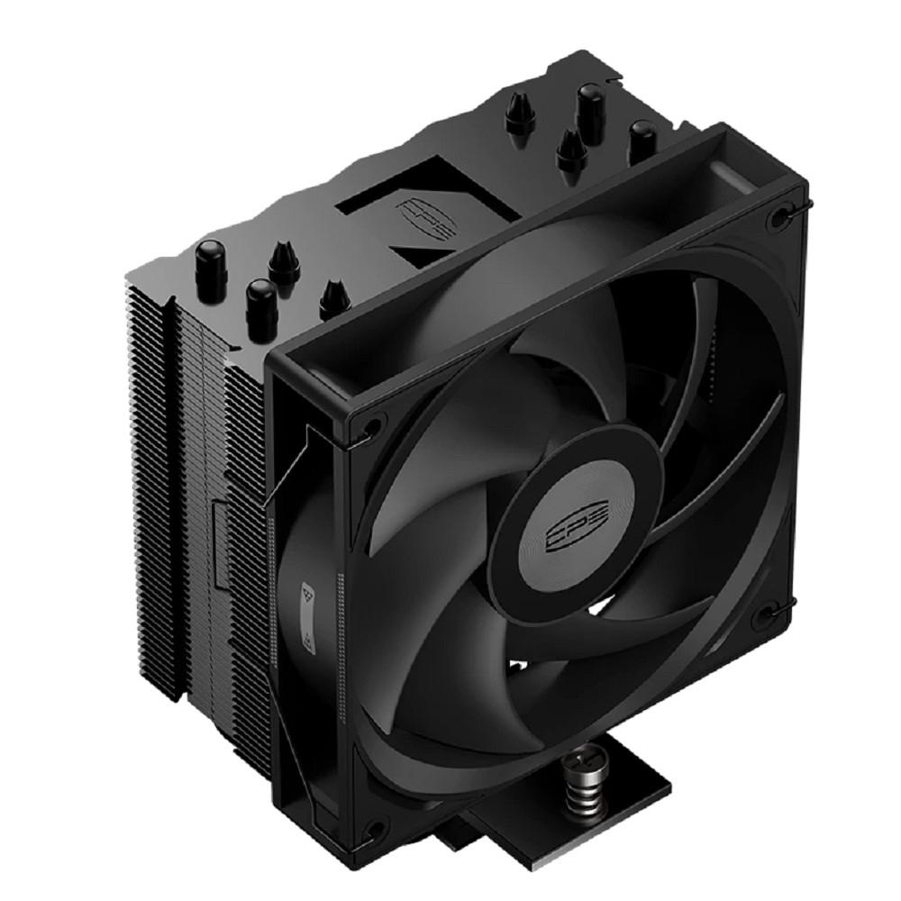 Кулер PCCooler RT400 BK  S115X/1200/1700/1851/AM4/AM5 (TDP 235W, 1x120mm PWM FAN, 4 тепловые трубки 6мм, 500-2200RPM, 32dBa), RT400- BKNWXX-GL