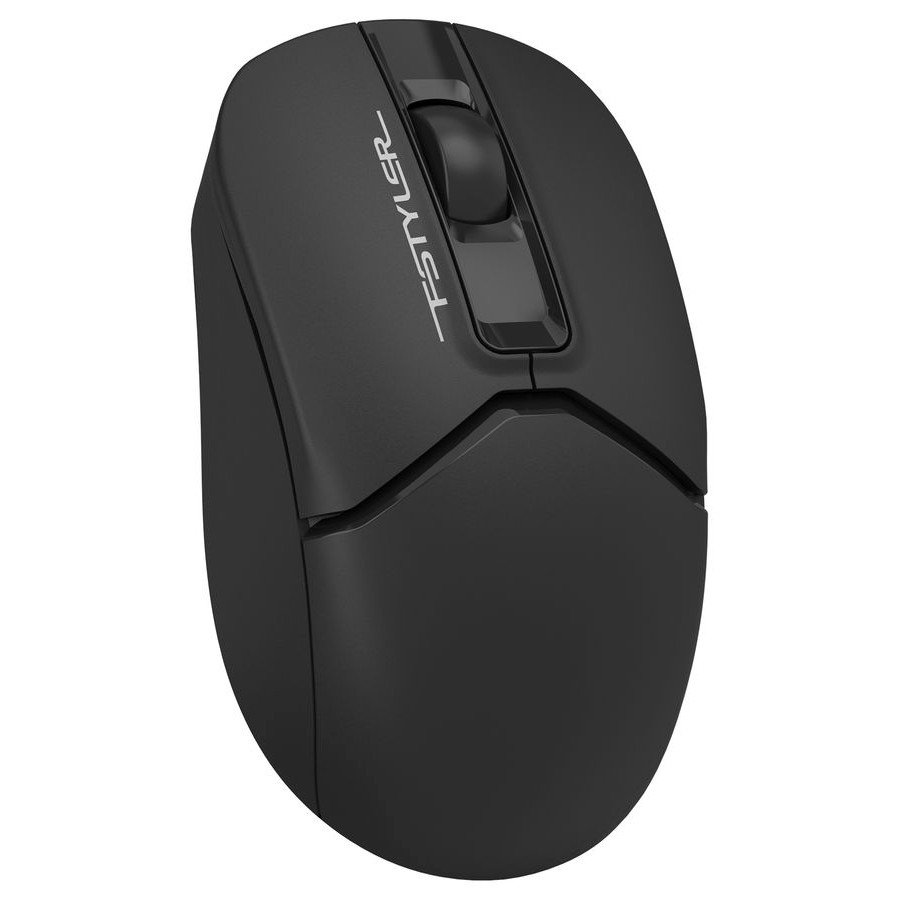 A-4Tech Мышь Fstyler FB12 черный оптическая (1200dpi) беспроводная BT/Radio USB (3but) [1595331], FB12 BLACK