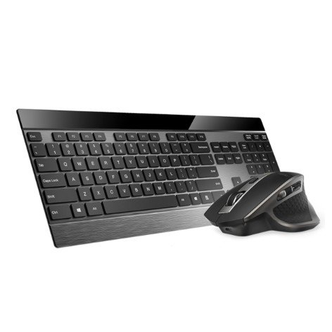 Клавиатура + мышь Rapoo 9900M BLACK клав:черный мышь:черный USB беспроводная Bluetooth/Радио slim [19354]