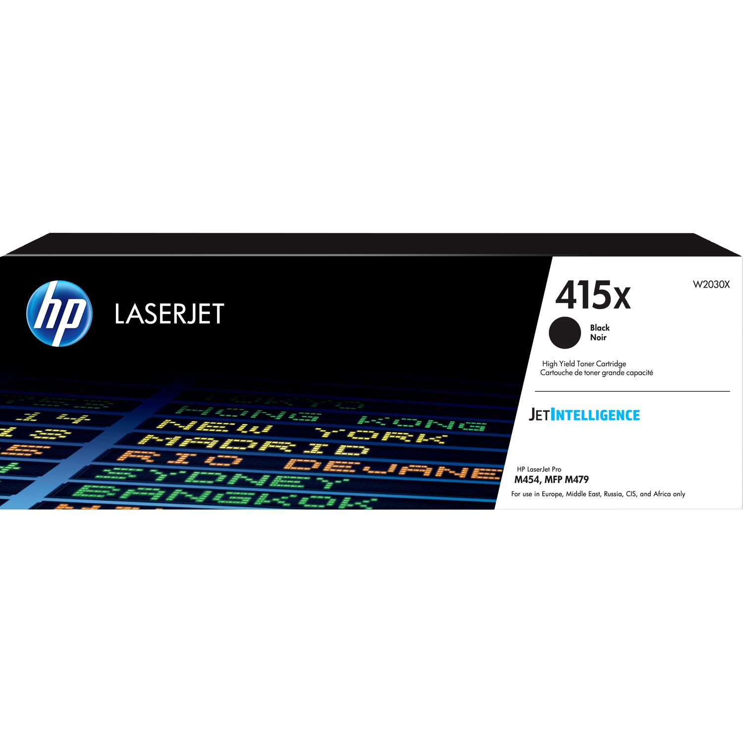 Тонер-картридж/ HP 415X Black LaserJet Toner Cartridge, W2030X
