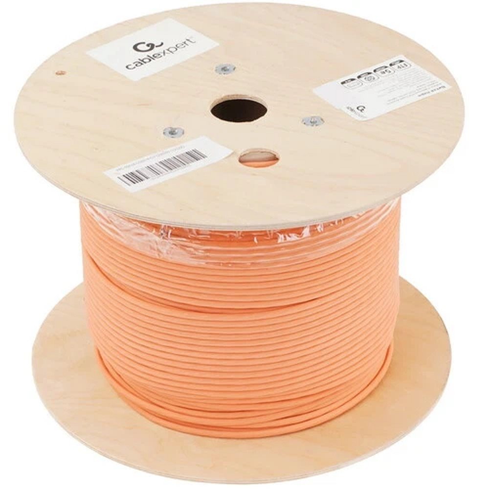 Cablexpert FPC-5051E-LSZH-4-CU Кабель Cablexpert (RU) FTP-LSZH 4x2x0.51, медный, кат.5e, однож., 305м, box, оранж