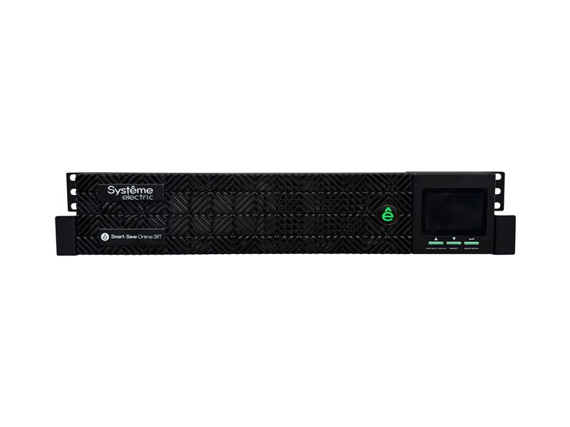Источник бесперебойного питания Systeme Electric Smart-Save Online SRT, 3000VA/3000W, On-Line, Extended-run, Rack 2U(Tower convertible), LCD, Out: 8xC13+1xC19, SNMP Intelligent Slot, USB, RS-232, Pre-Inst. Web/SNMP, SRTSE3000RTXLIG2-NC