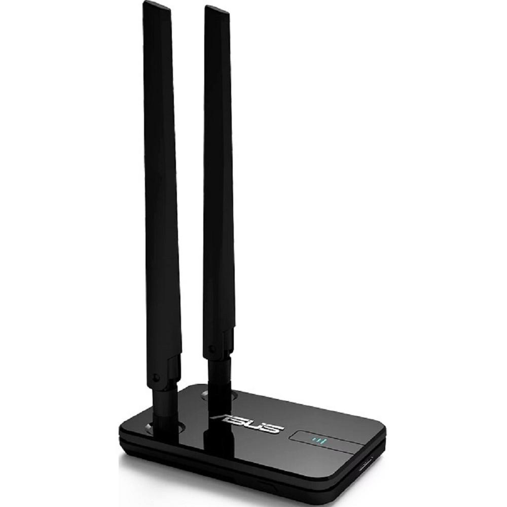 ASUS USB-AC58 Беспроводной двухдиапазонный USB 3.0 адаптер AC1300, внешняя съемная антенна, Wi-Fi 5 (ac)