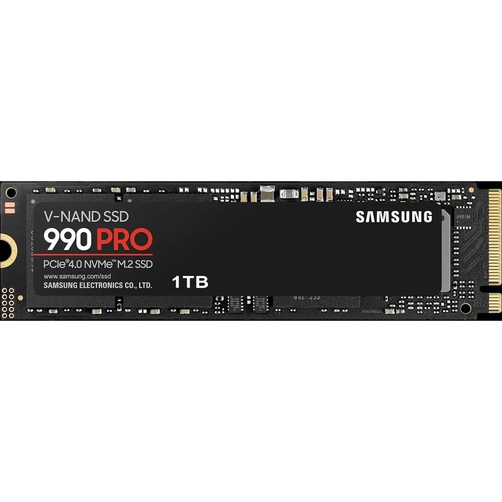 Твердотельный диск 1TB Samsung 990 PRO, M.2, PCI-E 4.0 x4, TLC 3D NAND [R/W - 7450/6900 MB/s], MZ-V9P1T0BW