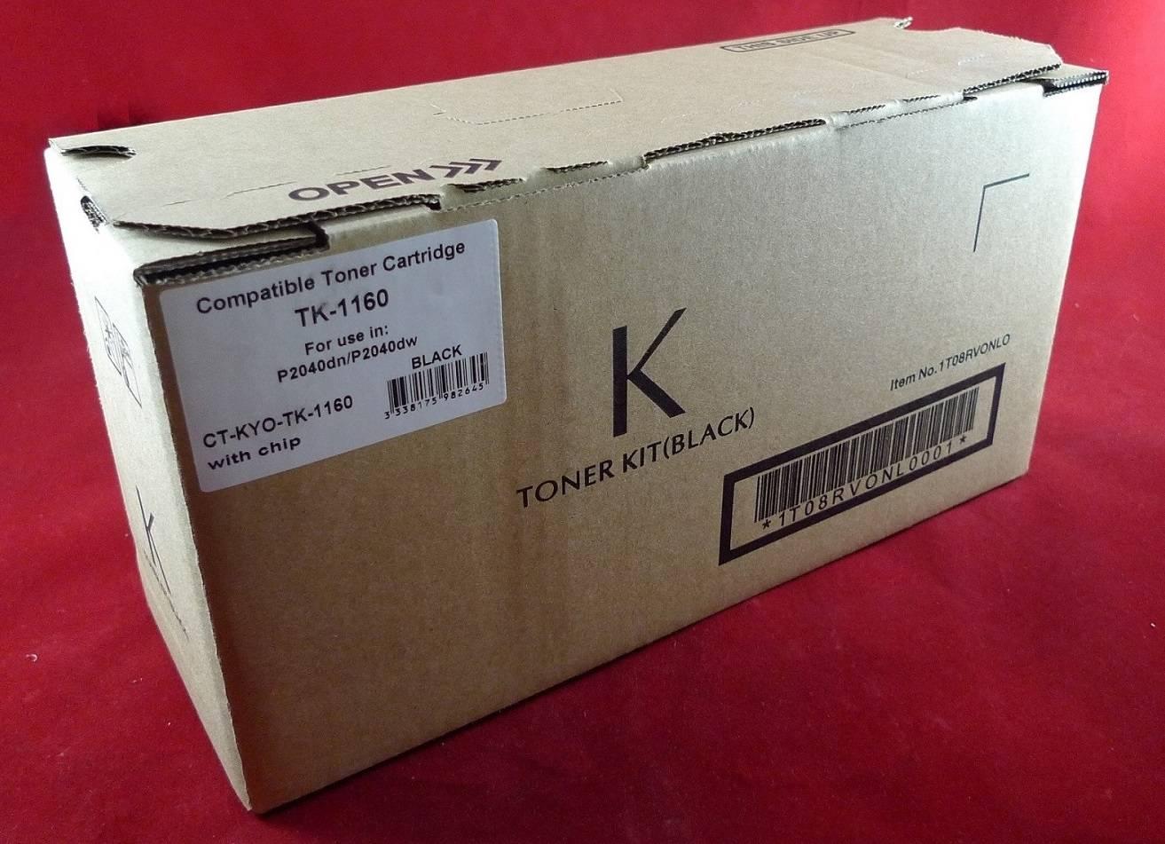 Тонер-картридж для Kyocera P2040DN/DW TK-1160 7.2K  ELP Imaging®, CT-KYO-TK-1160