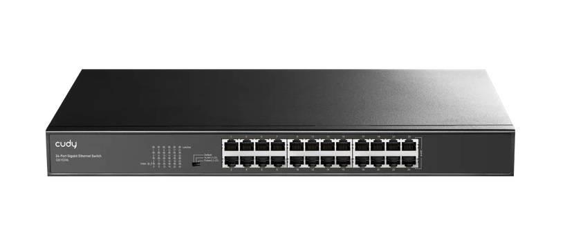 Cudy GS1024L Коммутатор в металлическом 19-дюймовом корпусе с 24 гигабитными портами