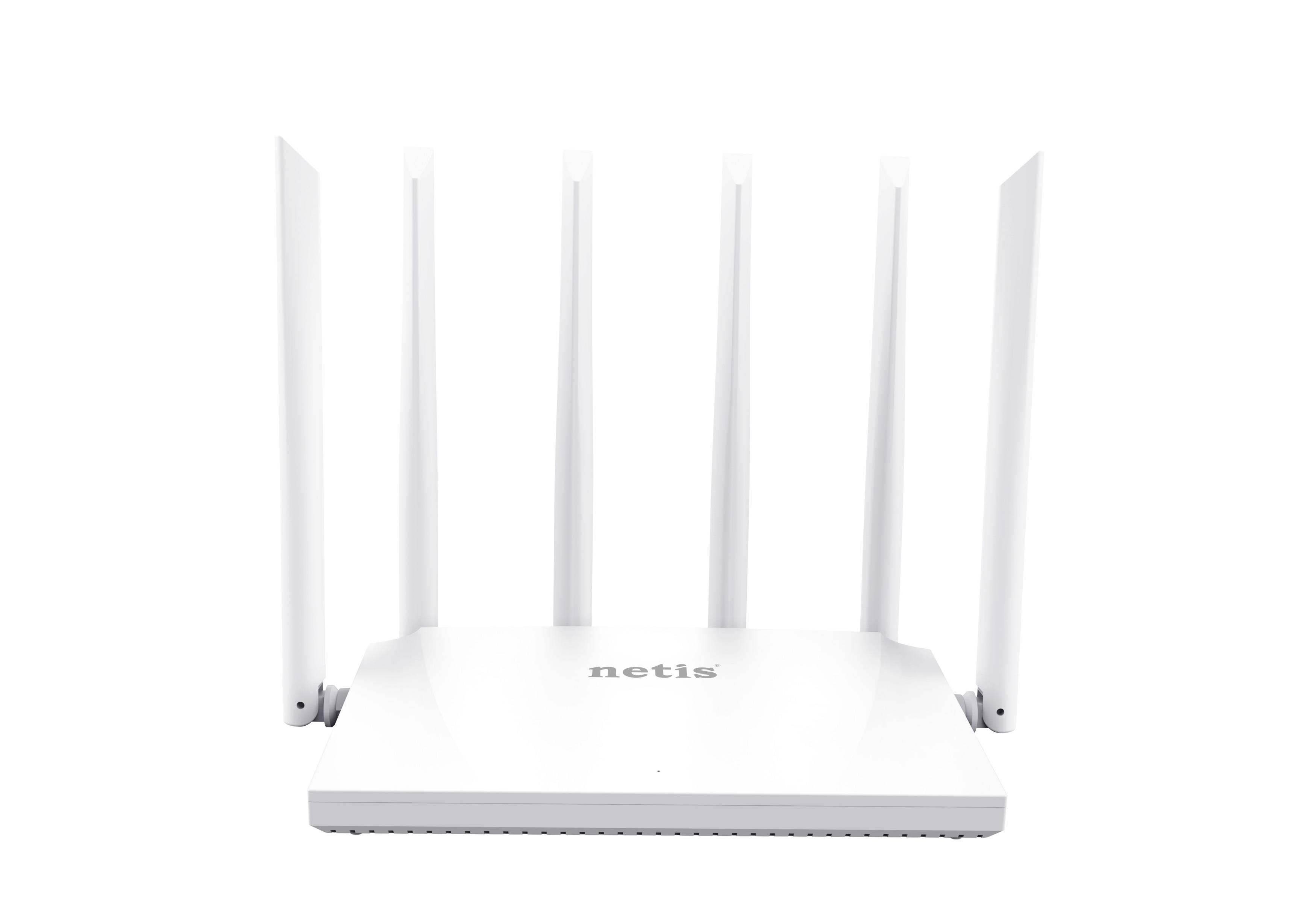 Netis NC63 Двухдиапазонный гигабитный Wi-Fi роутер AC1200, 2,4-5ГГц / 300-867 Мбит/с, LAN 3x1 Гбит/с, WAN 1x1 Гбит/с