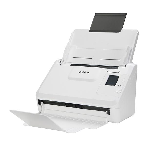 Сканер протяжный Avision AD340GN, протяжный А4, 40 стр/мин, ДАПД 50 листов, USB3.2, USB-Host, Ethernet (000-1003-02G)