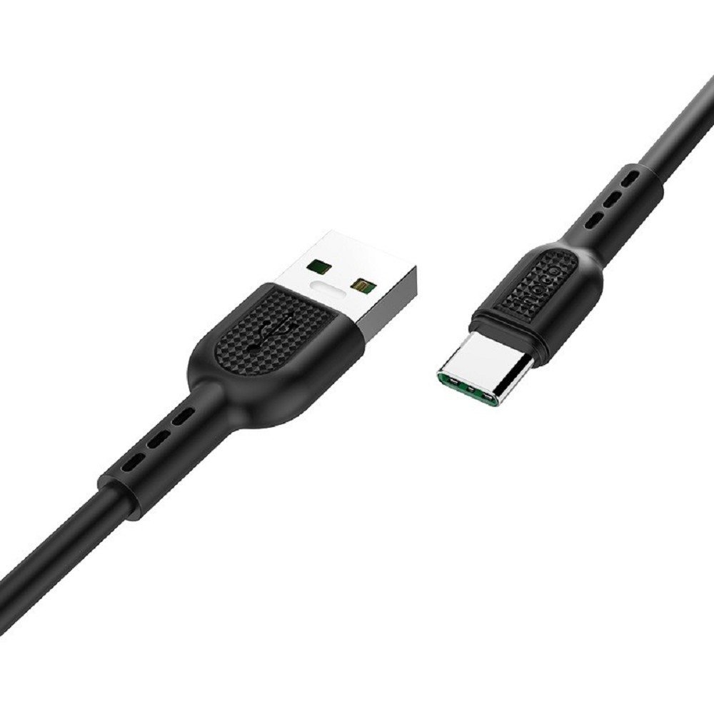 HOCO HC-06119 X33/ USB кабель Type-C/ 1m/ 5A/ Black