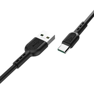 HOCO HC-06119 X33/ USB кабель Type-C/ 1m/ 5A/ Black