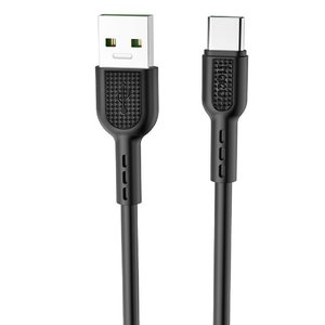HOCO HC-06119 X33/ USB кабель Type-C/ 1m/ 5A/ Black