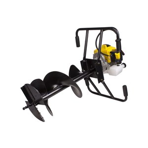 CHAMPION Мотобур AG364 { 2,2кВт 64см? 12,8кг без шнека } 