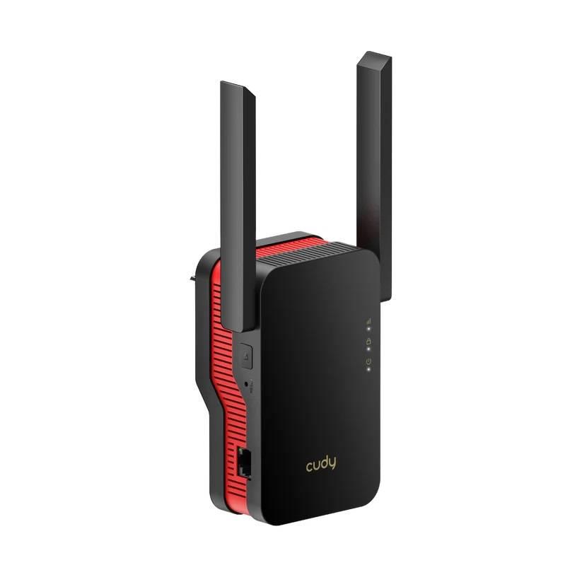 Cudy RE3000 1.0 Усилитель сигнала Wi-Fi 6 AX3000 с поддержкой Mesh, 2,4/5 ГГц, до 2976 Мбит/с, 1x1 Гбит/с, 2 антенны