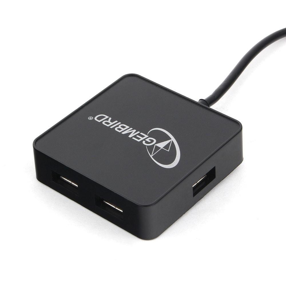 Gembird HUB USB2.0 4-port [UHB-242] , 4 порта, черный