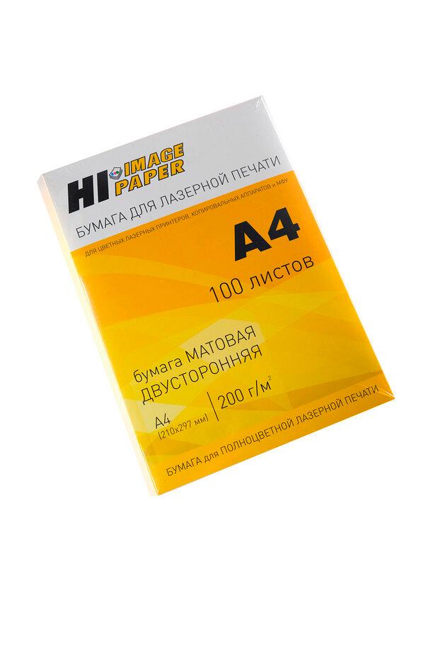 Бумага Hi-Image Paper для лазерной печати, матовая двусторонняя, A4, 200 г/м2, 100 л., A201531