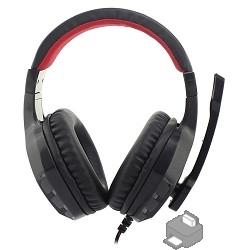 Oklick HS-L320G черный/красный{1.9м мониторы оголовье (NO-3000)} [359482]