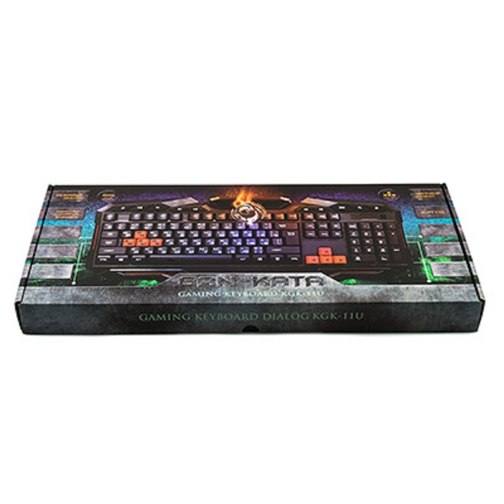 Dialog Gan-Kata Клавиатура игровая  KGK-11U Black USB