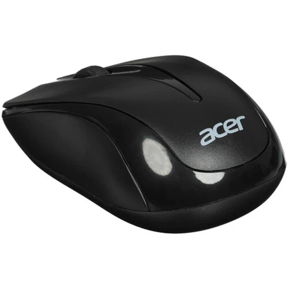 Acer OMR131 [ZL.MCEEE.01E] черный оптическая мышь (1000dpi) беспроводная USB для ноутбука (2but)