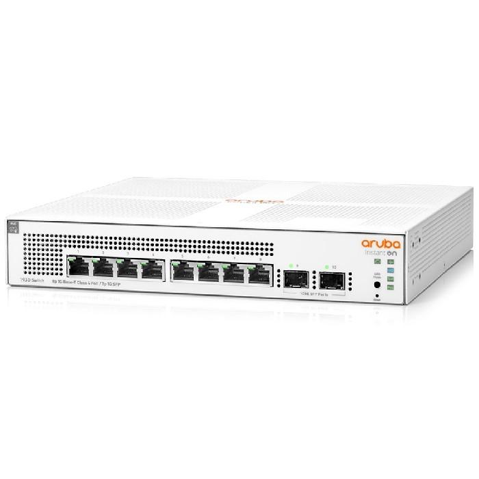 HPE JL681A Коммутатор Aruba Instant On 1930 8G Class4 PoE 2SFP 124W Switch