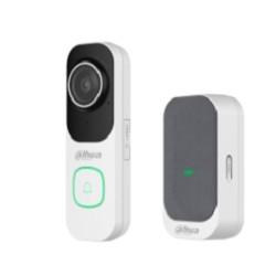 DAHUA DH-VDKP01-WG (KIT/DH-IPC-DB41AP-0210B-White/DH-IPC-DS1AP-Grey) Комплект: Дверной звонок DH-DB41AW + Динамик DH-DS1AG