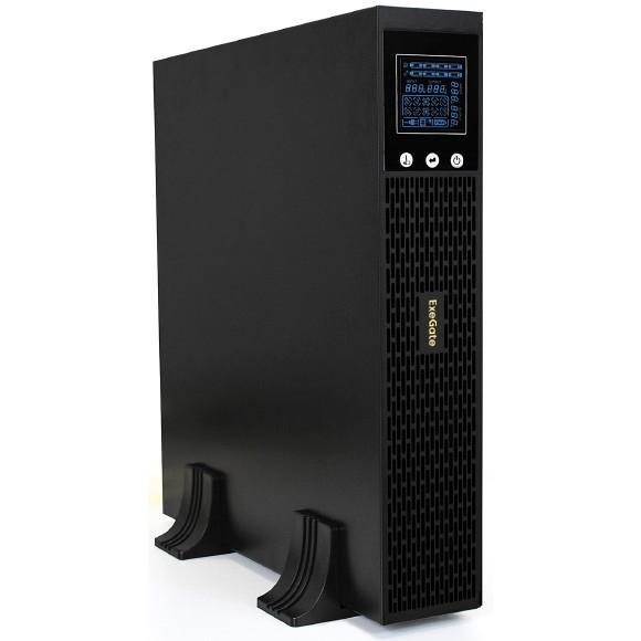 Exegate EX293052RUS ИБП Pure Sine Wave ExeGate SinePower UHB-2000.LCD.AVR.1SH.4C13.RJ.USB.2U <2000VA/1600W, LCD, AVR, 1*Schuko+4*C13 , RJ45/11, USB, Rackmount 2U/Tower, металлический корпус, Black>