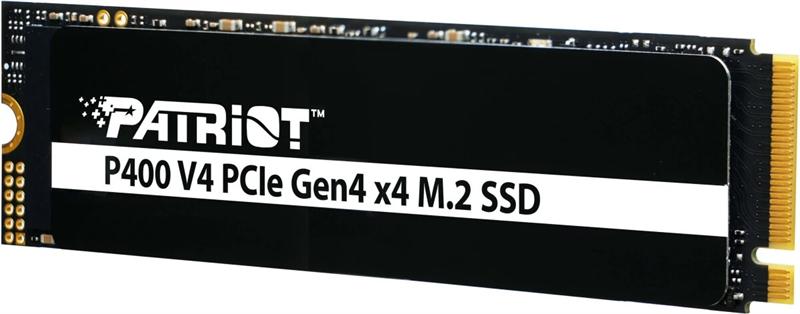 Твердотельный накопитель Patriot SSD P400 V4 1TB M.2 2280 NVMe PCIe 4.0 x4 R6000/W5000 TBW 320TB 3D NAND with HS, P400VP1TBM28H