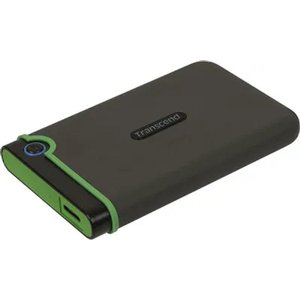 Transcend Portable HDD 2Tb StoreJet TS2TSJ25M3S {USB 3.0, 2.5", black-green}