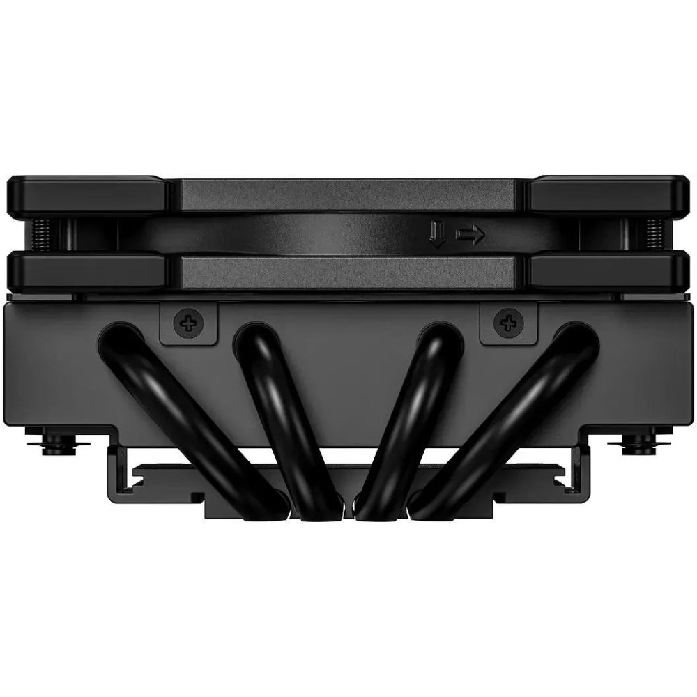 Cooler ID-Cooling IS-40-XT BLACK LGA1700/1200/115X/AM5/AM4 низкопрофильный высота 47mm (TDP 100W, PWM, 4 тепл.трубки прямого контакта, FAN 92mm, черный) BOX