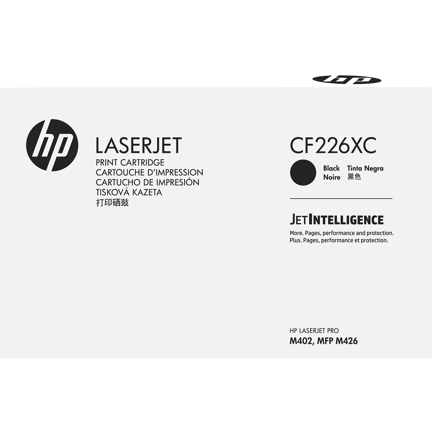 Тонер-картридж/ HP 26X Contractual High Yield Black Original LaserJet Toner Cartridge, CF226XC