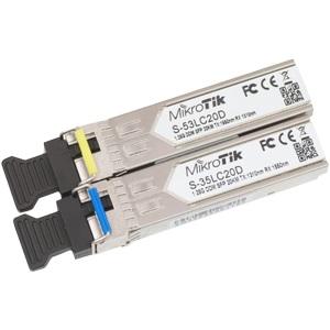 MikroTik S-3553LC20D Пара SFP модулей, S-35LC20D  + S-53LC20D