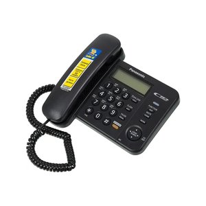 Panasonic KX-TS2358RUB (черный) {АОН,Caller ID,ЖКД,блокировка набора,выключение микрофона,кнопка "пауза"}